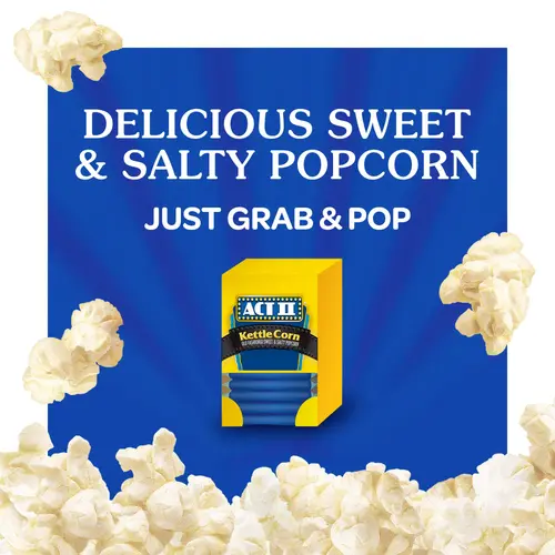 Act II Kettle Corn Microwave Popcorn, 2.75 oz, 18 count thumbnail 2