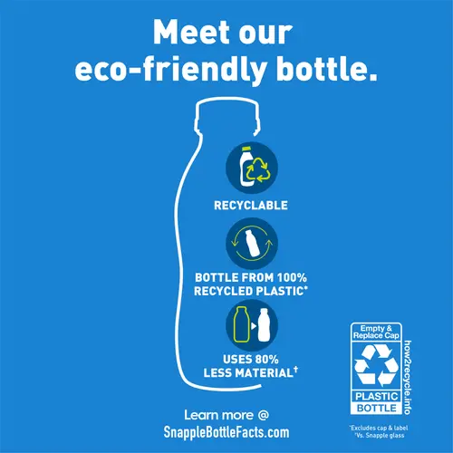 Snapple Fruit Punch Juice Drink, 16 fl oz, Bottle thumbnail 3