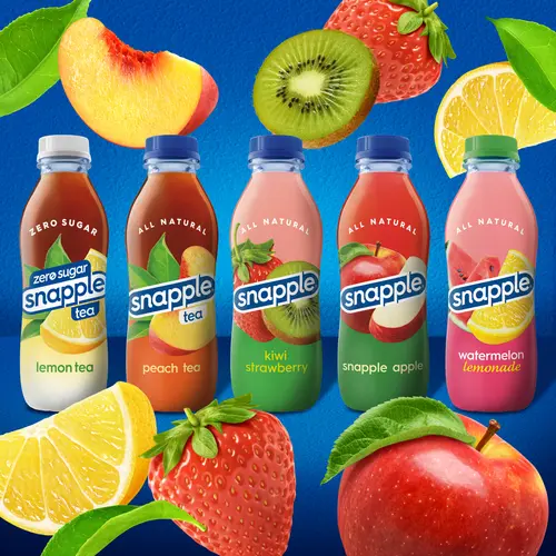 Snapple Fruit Punch Juice Drink, 16 fl oz, Bottle thumbnail 4