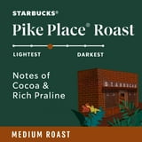 Starbucks Pike Place Roast, Medium Roast Keurig K-Cup Single Serve Coffee Pods, 22 Count thumbnail 2