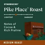 Starbucks Pike Place Roast, Medium Roast Keurig K-Cup Single Serve Coffee Pods, 22 Count thumbnail 2