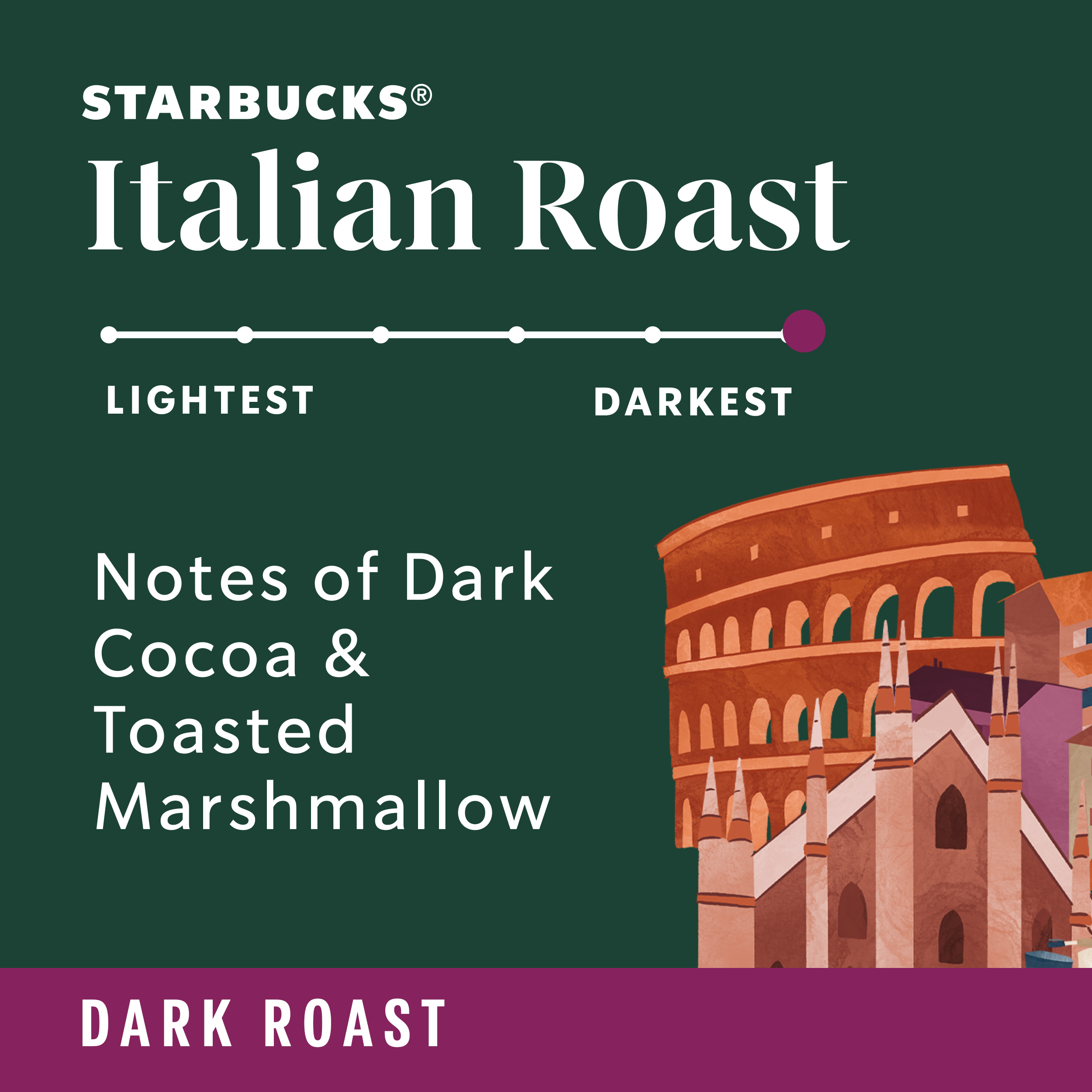 Starbucks Italian Roast, Whole Bean Coffee, Dark Roast, 12 oz thumbnail 2