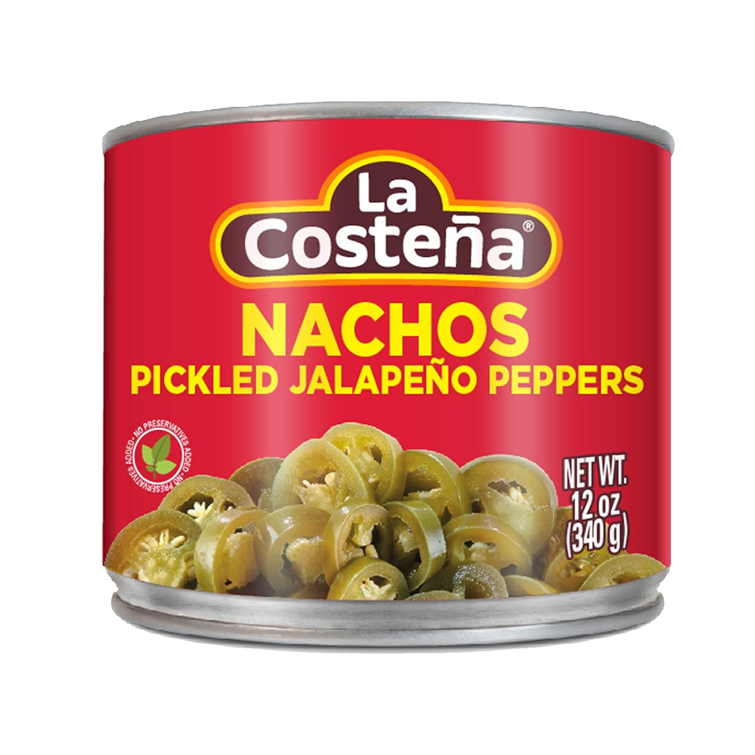 La Costena Pickled JalapeÃ±o Nacho Slices, 12 Oz