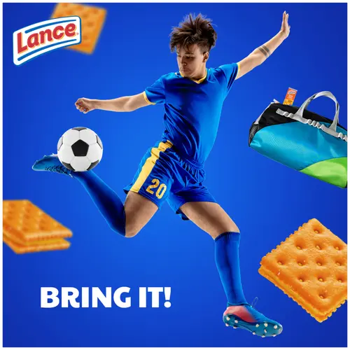 Lance Sandwich Crackers, ToastChee Cheddar, 10 Individually Wrapped Packs, 6 Sandwiches Each thumbnail 4