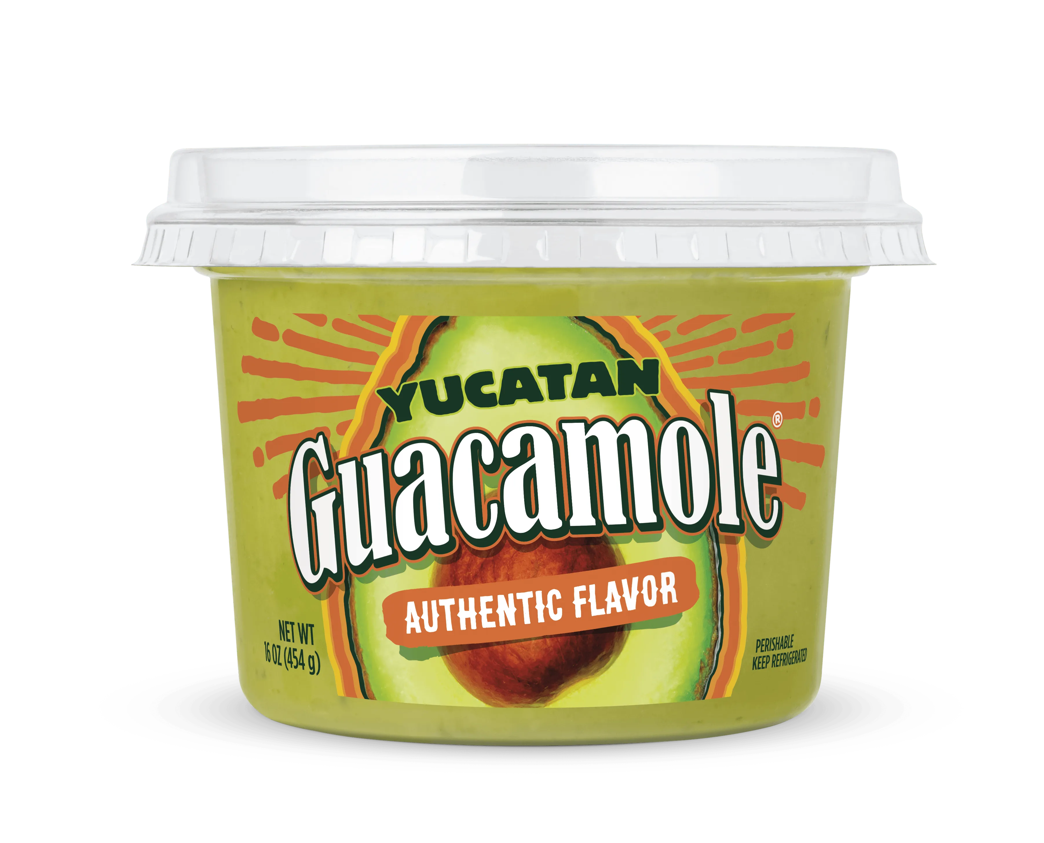 Yucatan Authentic Guacamole, 16 oz Tub