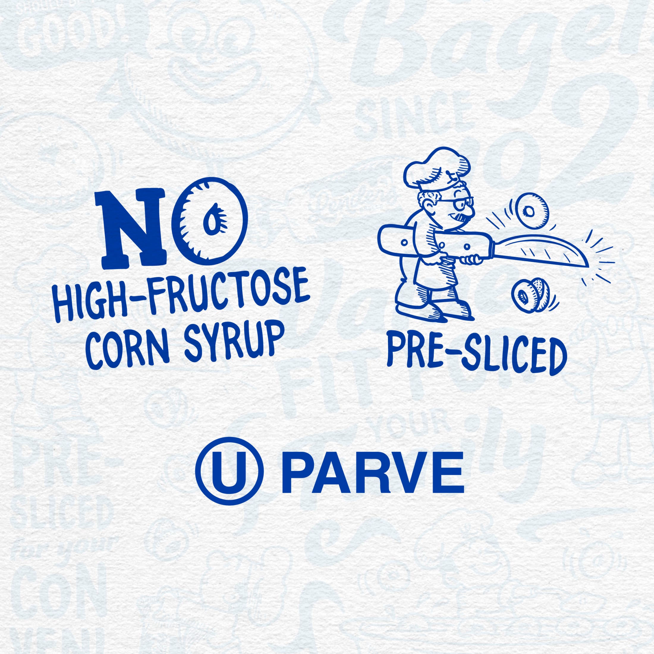 Lender's Original Plain Bagels, 6 count, Pre-sliced Refrigerated Bagels, 17.1 oz Bag thumbnail 2