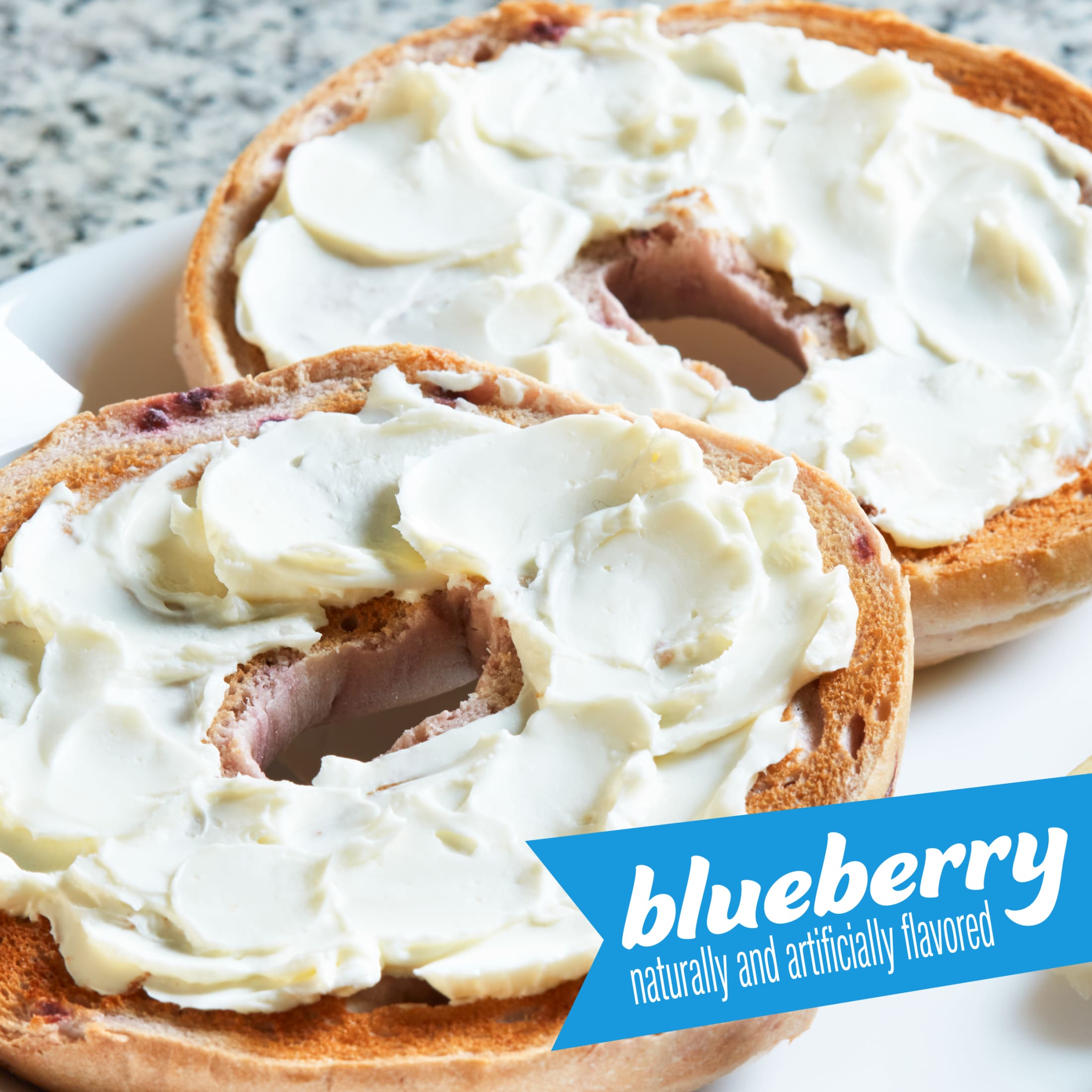 Lender's Original Blueberry Bagels, 6 count, Pre-sliced Refrigerated Bagels, 17.1 oz Bag thumbnail 3