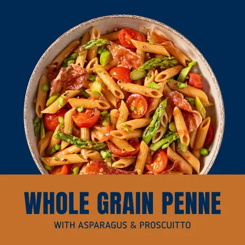 Barilla Whole Grain Penne Pasta, 100% Whole Wheat, 16 oz. Box thumbnail 3