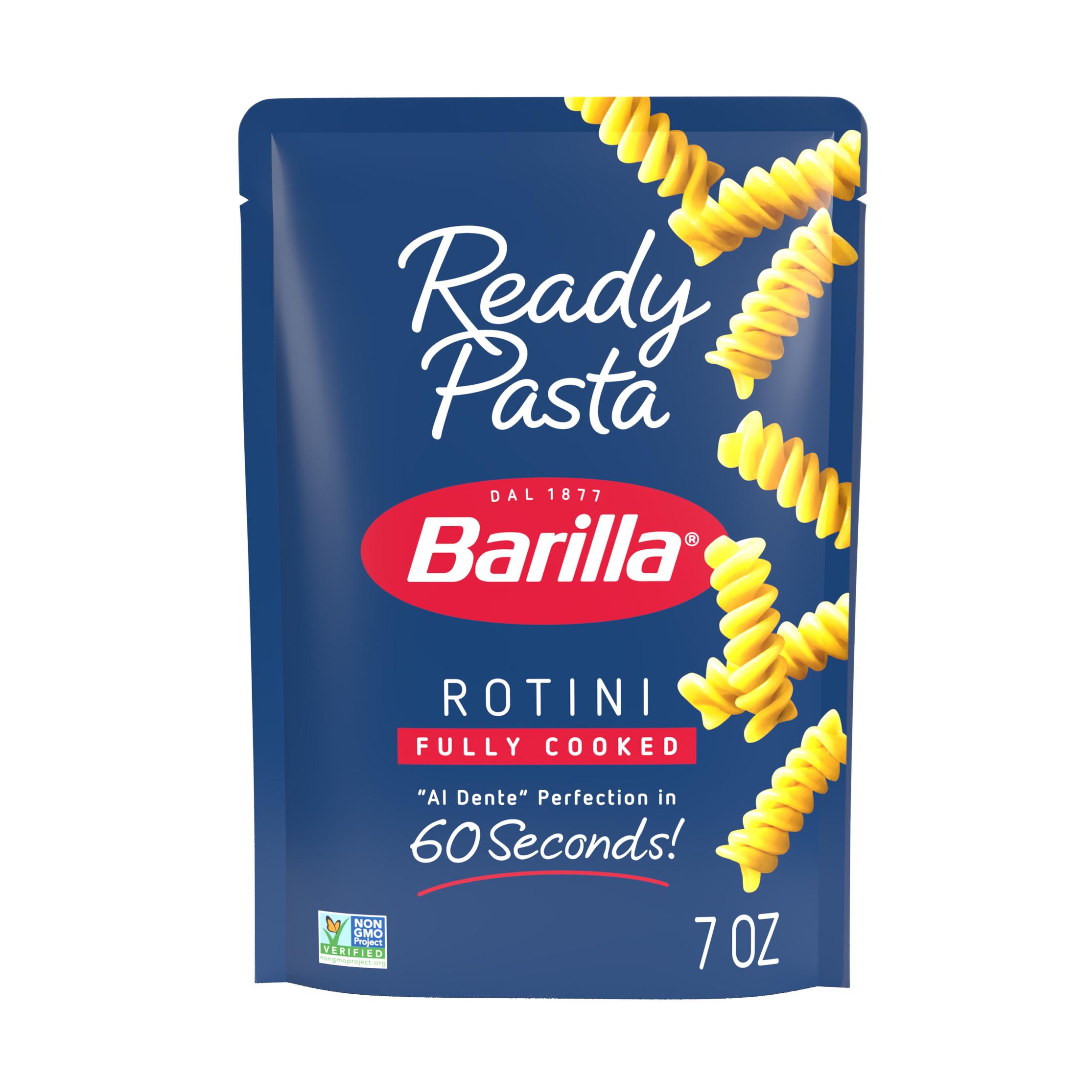 Barilla Ready Pasta Fully Cooked Pasta Rotini, 7 oz