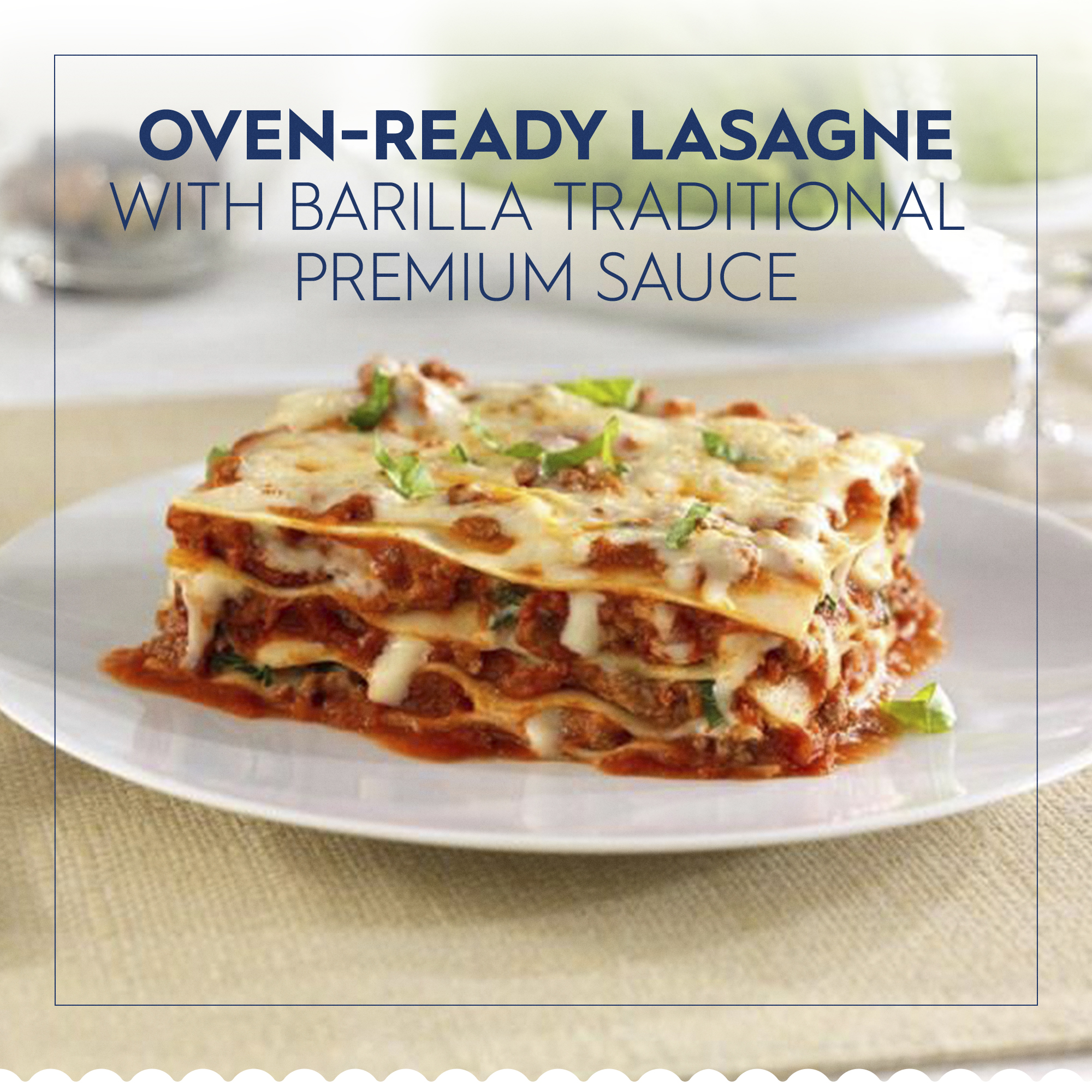 Barilla Classic Kosher Certified, Oven-Ready Lasagne Pasta, 9 oz thumbnail 2