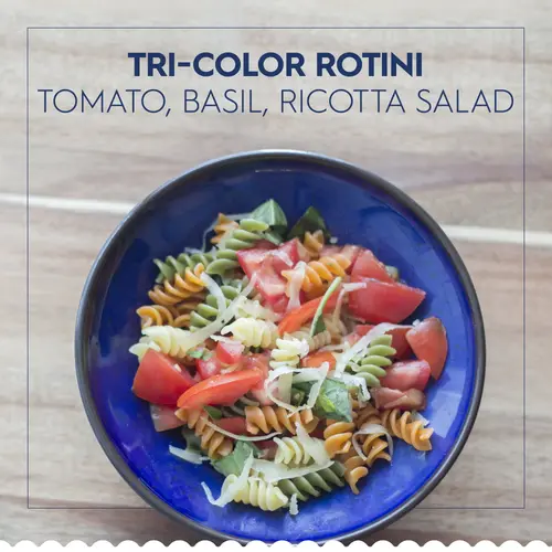 Barilla Classic Non-GMO, Kosher Certified Tri-Color Rotini Pasta, 12 oz thumbnail 2
