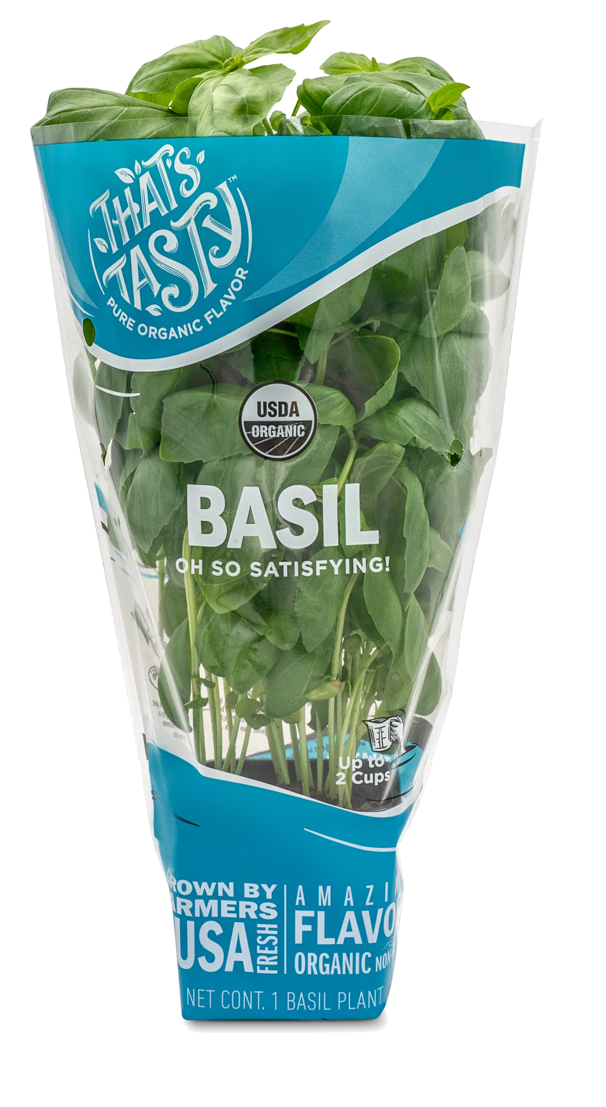 That's Tasty Living Organic Basil