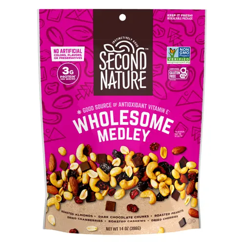 Second Nature Wholesome Medley Snack Mix, 14 oz (Gluten-Free)