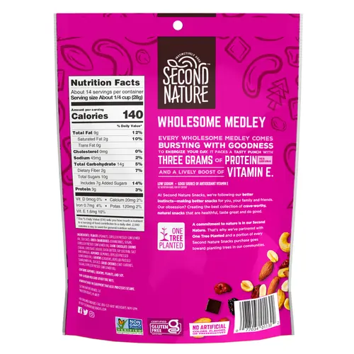 Second Nature Wholesome Medley Snack Mix, 14 oz (Gluten-Free) thumbnail 2
