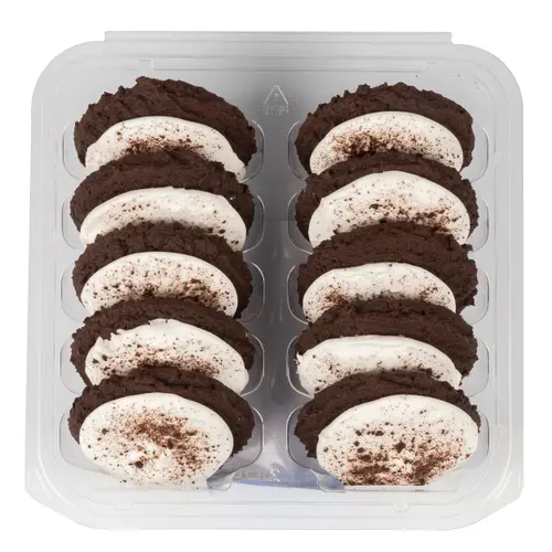 Kimberley's Bakeshoppe Oreo Frosted Sugar Cookie, 13.5oz, 10 Count thumbnail 3