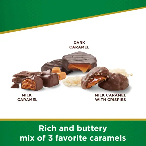 RUSSELL STOVER Sugar Free Assorted Caramels Chocolate Candy, 17.6 oz. bag (â‰ˆ 36 pieces) thumbnail 2