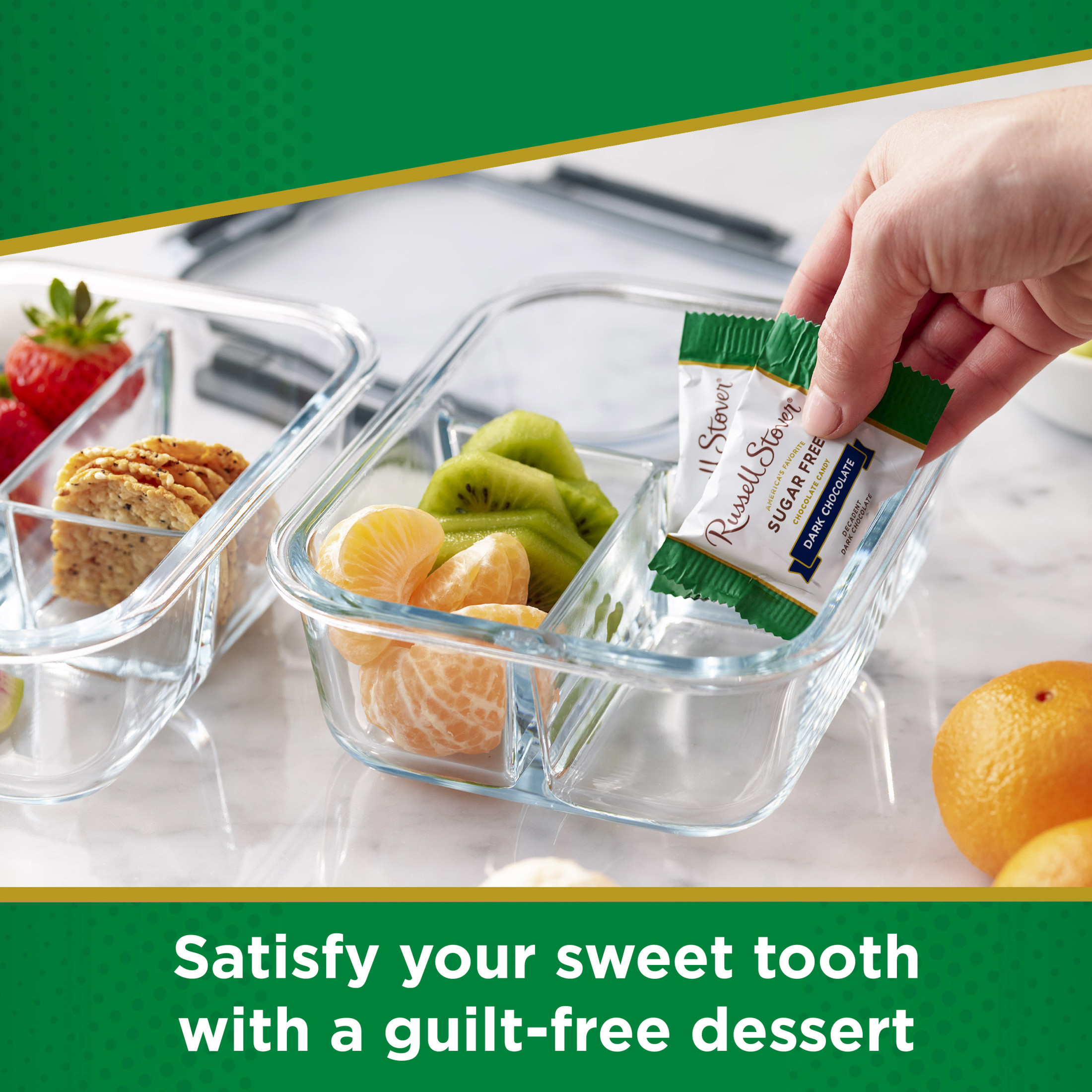 RUSSELL STOVER Sugar Free Dark Chocolate Assorted Mix, 9 oz. Bag (â‰ˆ 16 Pieces) thumbnail 4