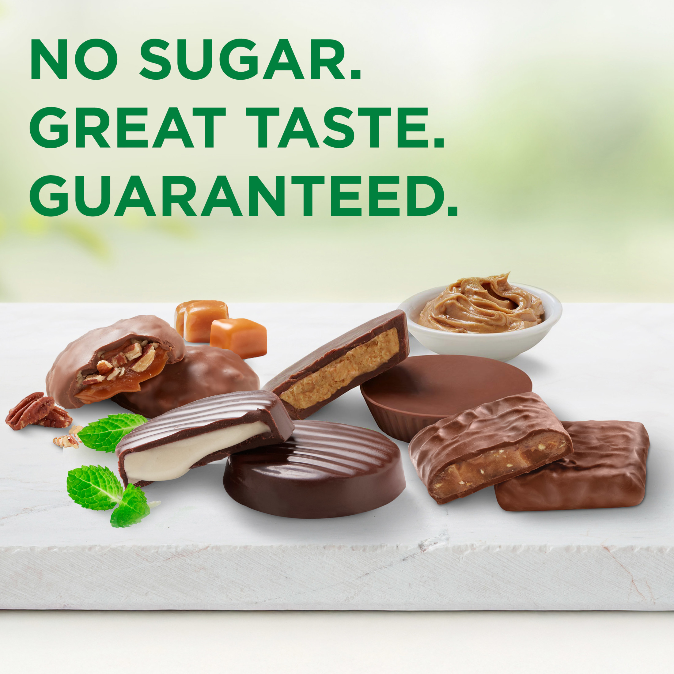 RUSSELL STOVER Sugar Free Assorted 4 Flavor Chocolate Candy Mix, 10 oz. bag (â‰ˆ 18 pieces) thumbnail 4