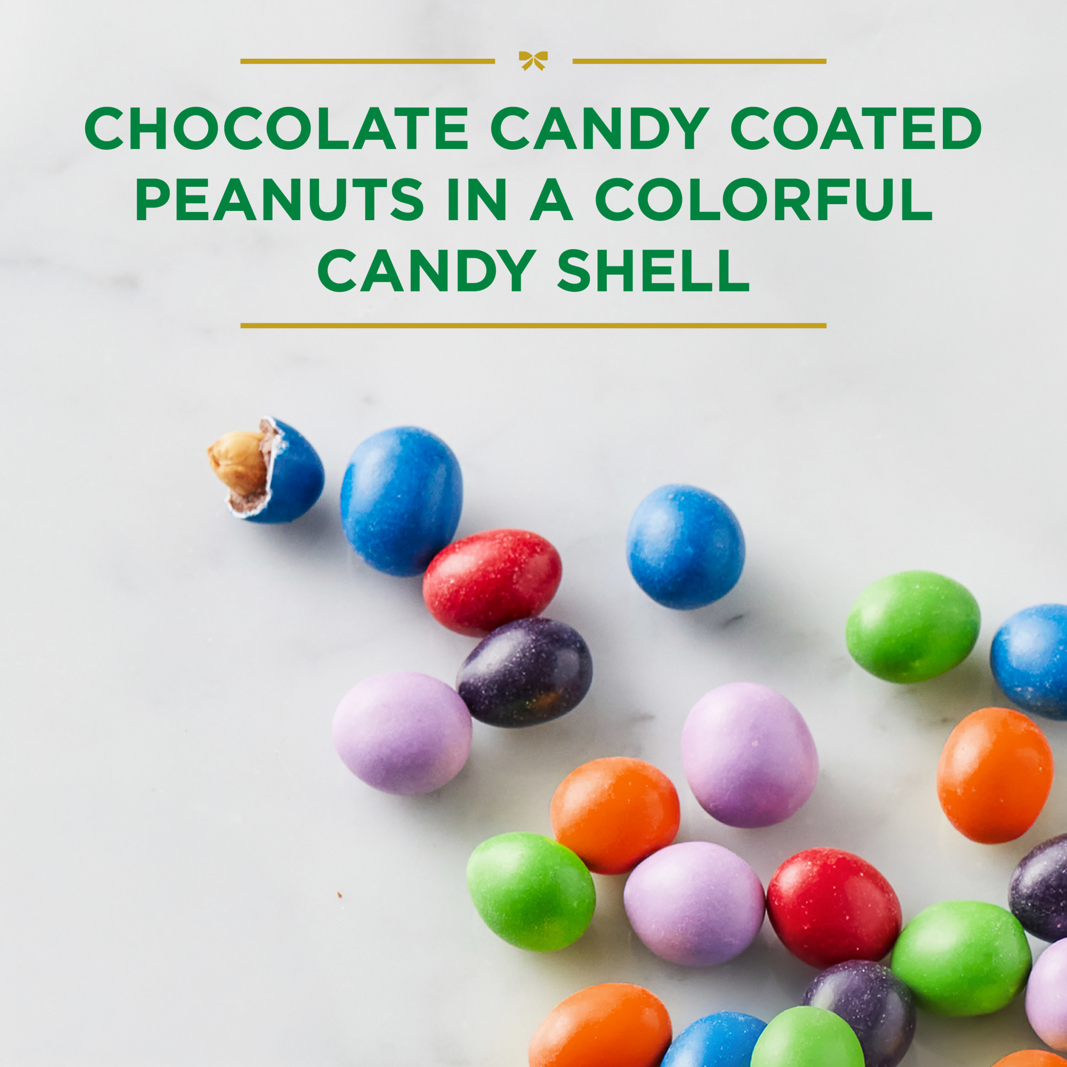 RUSSELL STOVER Sugar Free Chocolate Candy Coated Peanuts, 7.5 oz. bag thumbnail 2