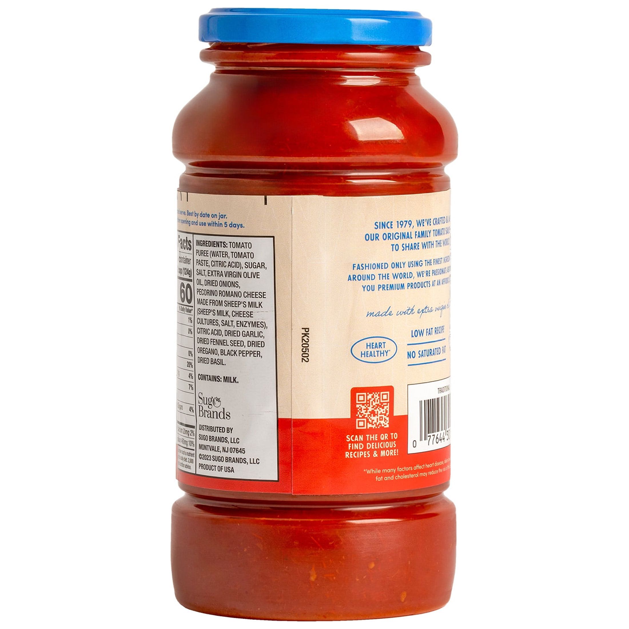 Francesco Rinaldi, Traditional Sauce, 24oz, Low Fat, No Saturated Fat, Gluten Free thumbnail 2