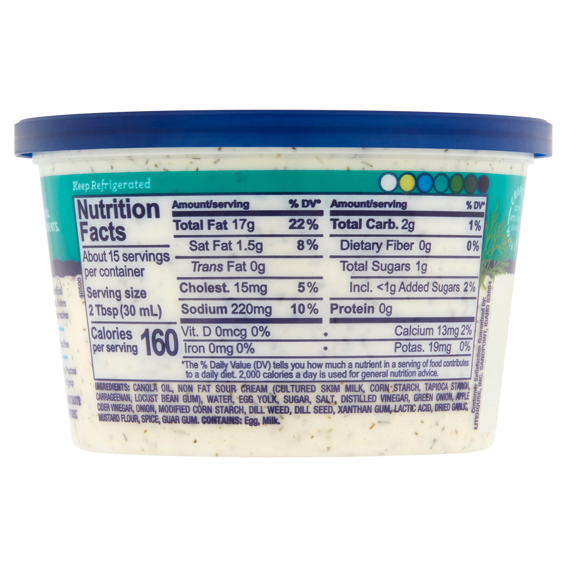 Litehouse Dilly Dip & Spread, 15.5 fl. oz. thumbnail 3
