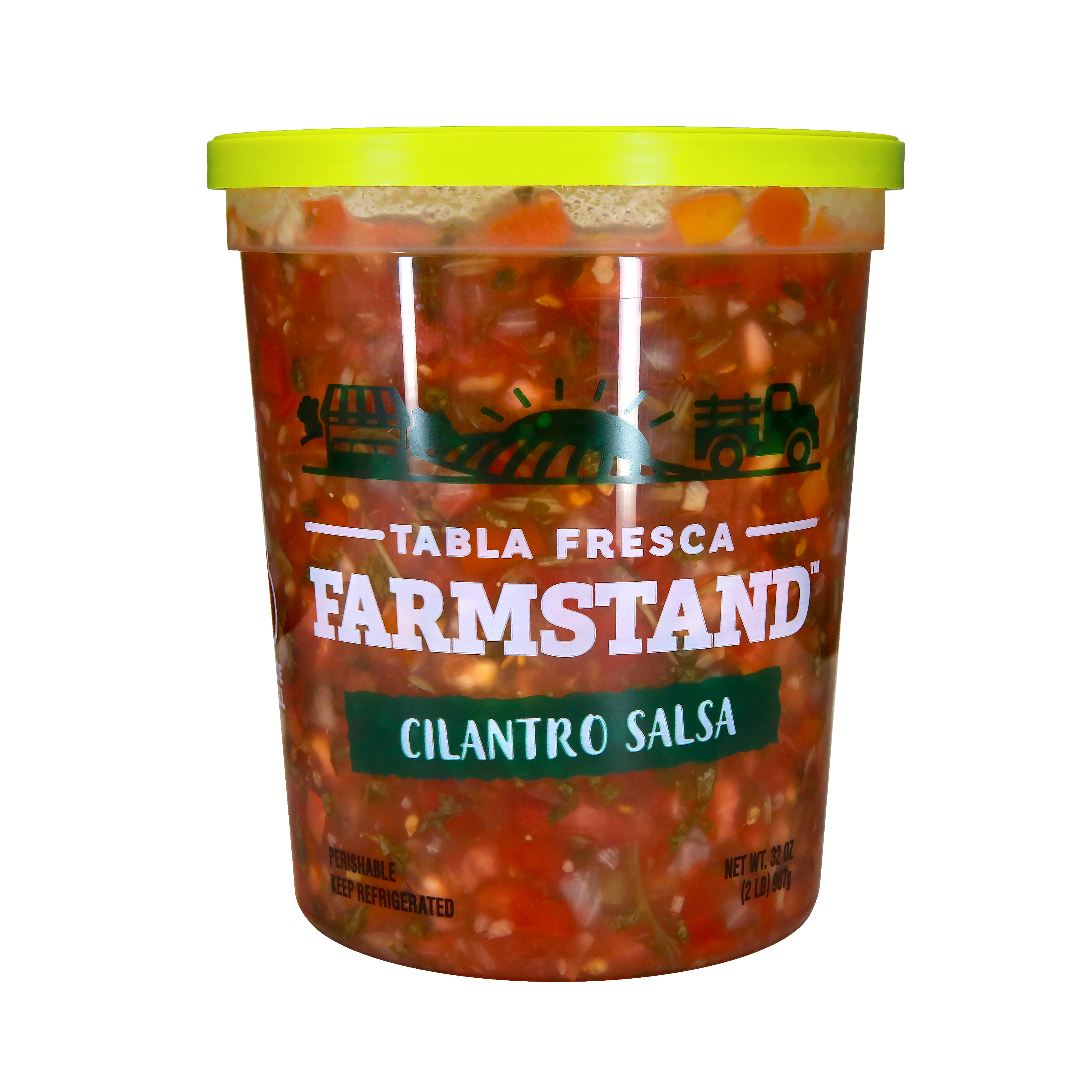 Tabla Fresca Farmstand Cilantro Salsa, Large 32 oz, Gluten-Free, Refrigerated