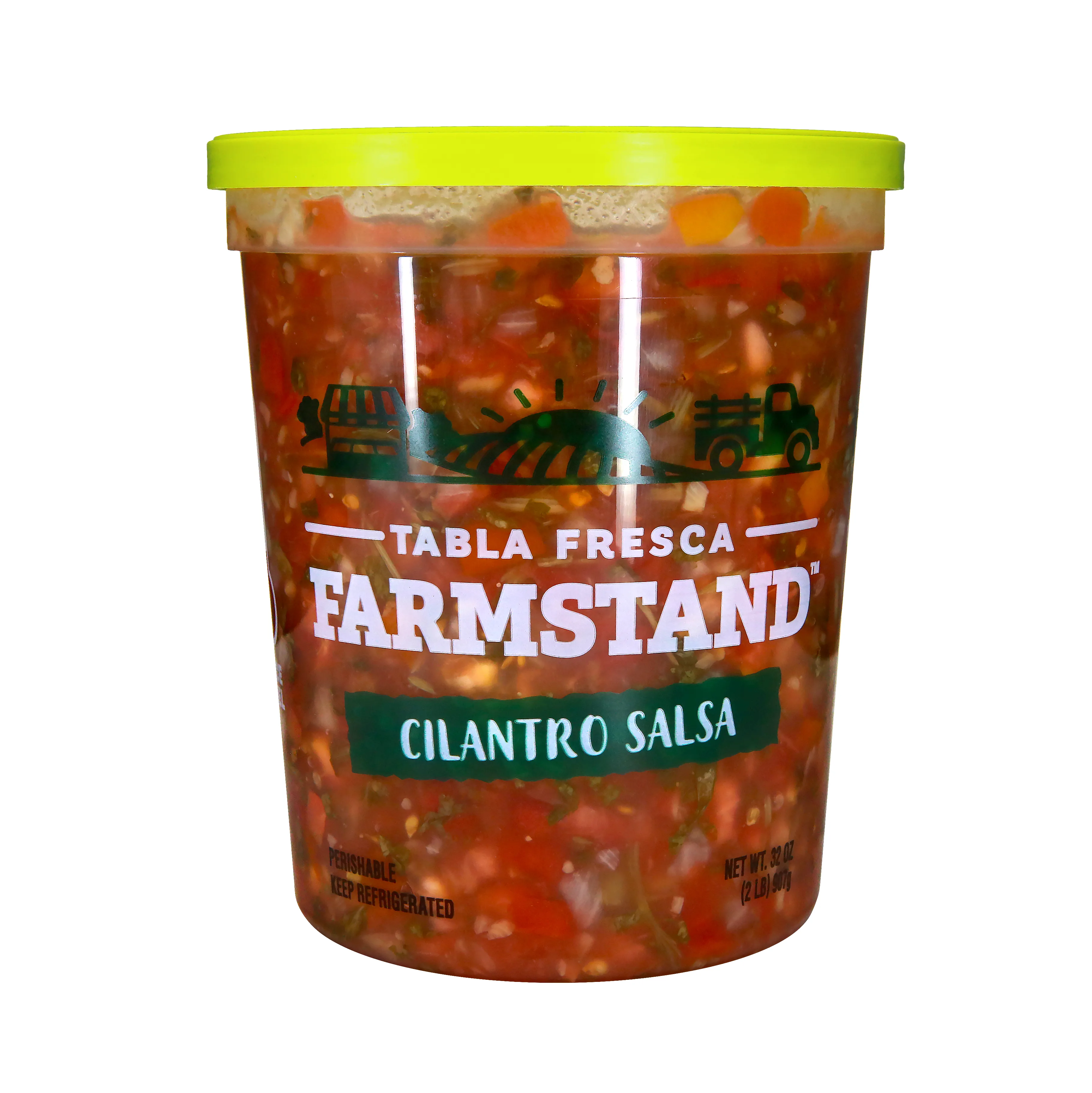 Tabla Fresca Farmstand Cilantro Salsa, Large 32 oz, Gluten-Free, Refrigerated