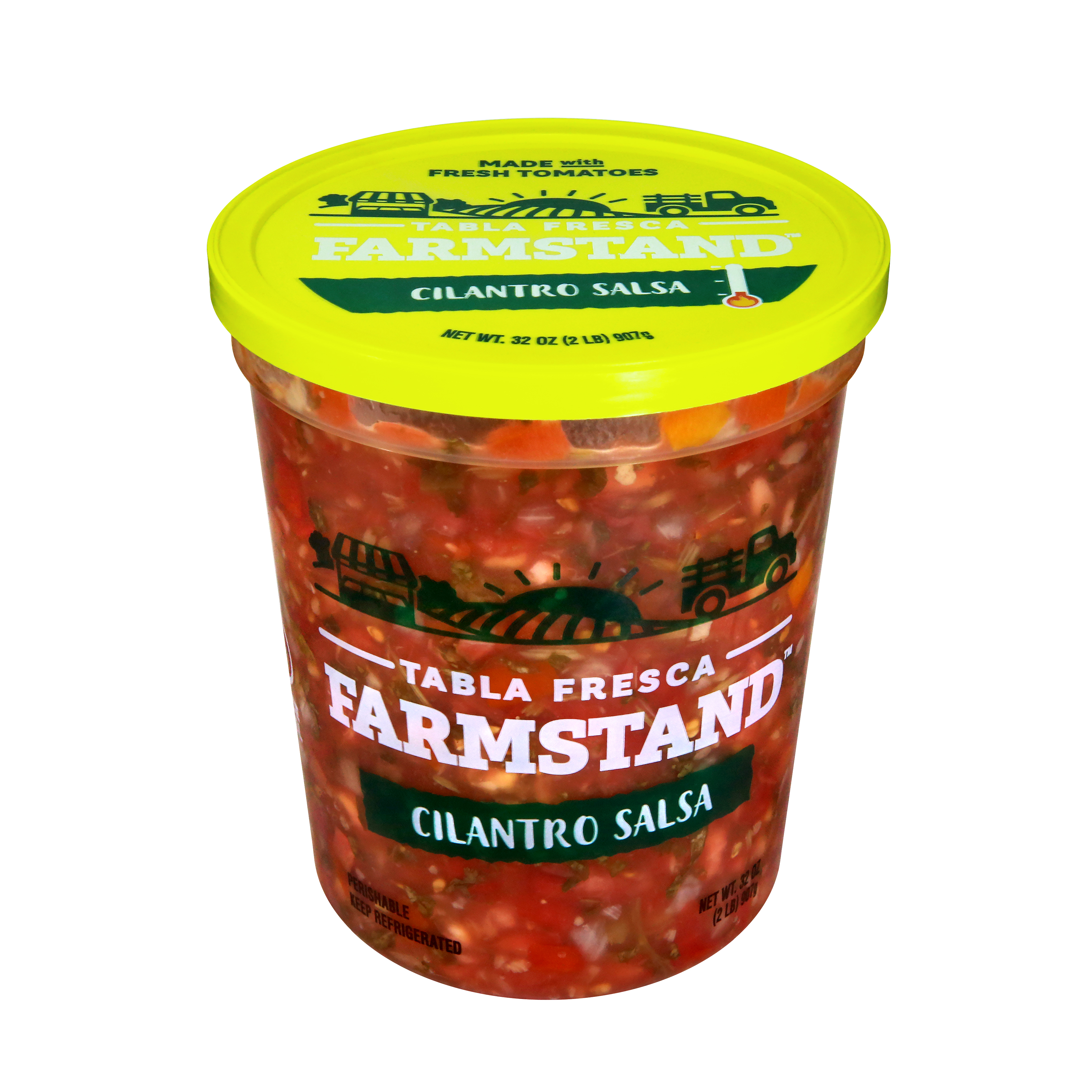 Tabla Fresca Farmstand Cilantro Salsa, Large 32 oz, Gluten-Free, Refrigerated thumbnail 3