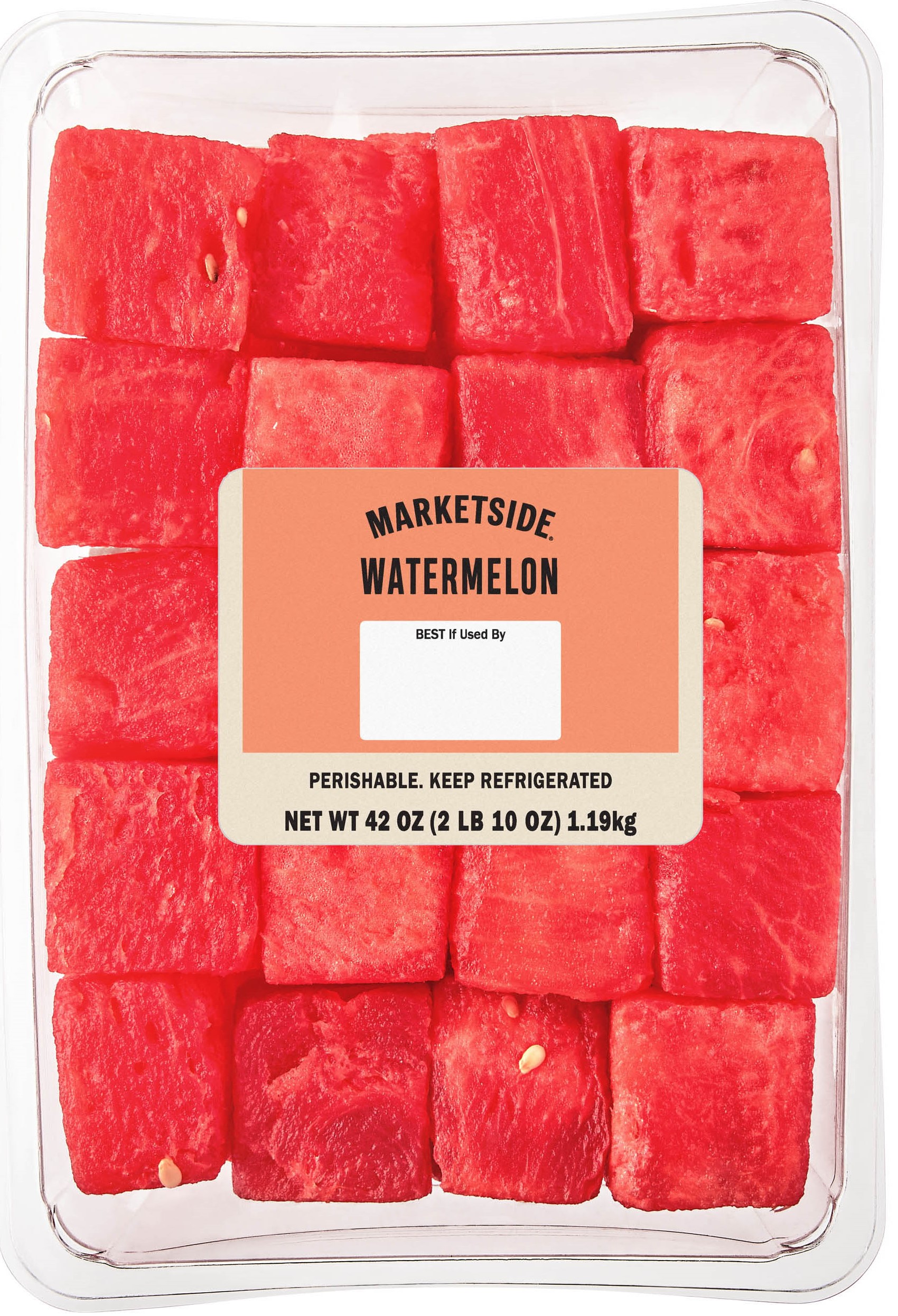 Marketside Fresh Cut Watermelon Chunks, 42 oz Tray