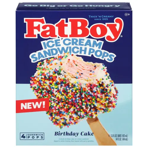 FatBoyÂ® Birthday Cake Ice Cream Sandwich Pop 8-4 pk thumbnail 4