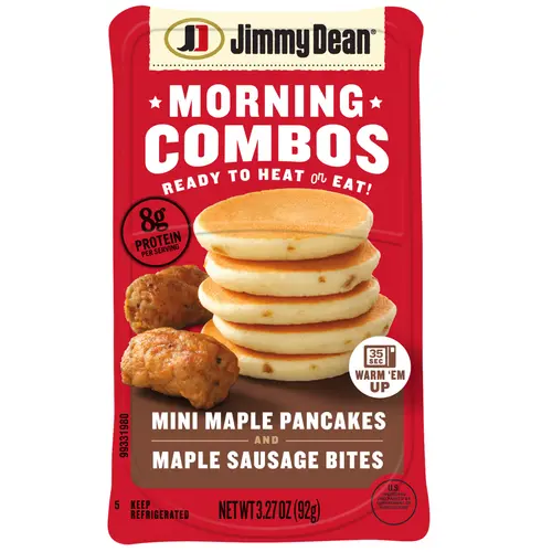 Jimmy Dean Morning Combos Mini Maple Pancakes and Maple Sausage Bites