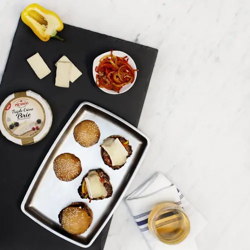 President Triple Cream Brie Cheese Wedge, 4 oz (Refrigerated) thumbnail 4