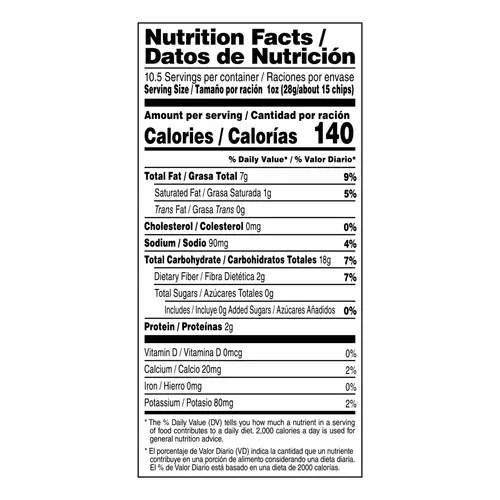 Calidad Mexican Restaurant Style Corn Tortilla Chips, 10.5 Ounce Bag thumbnail 3