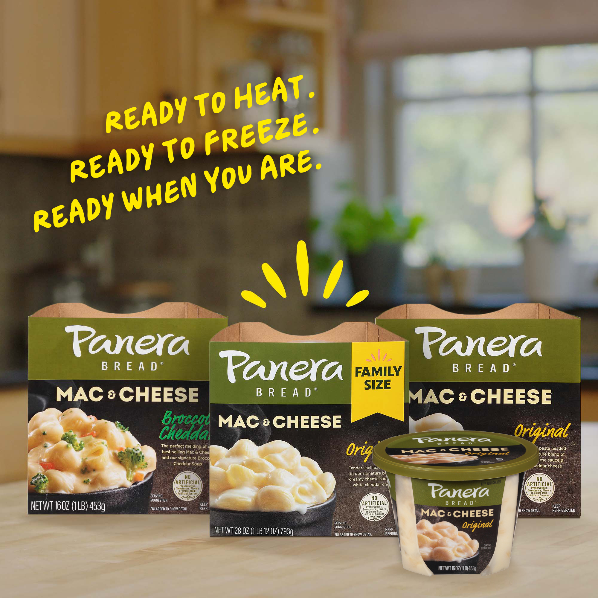 Panera Bread Vegetarian Ready-to-Heat Mac & Cheese, 16 oz Cup (Refrigerated) thumbnail 4