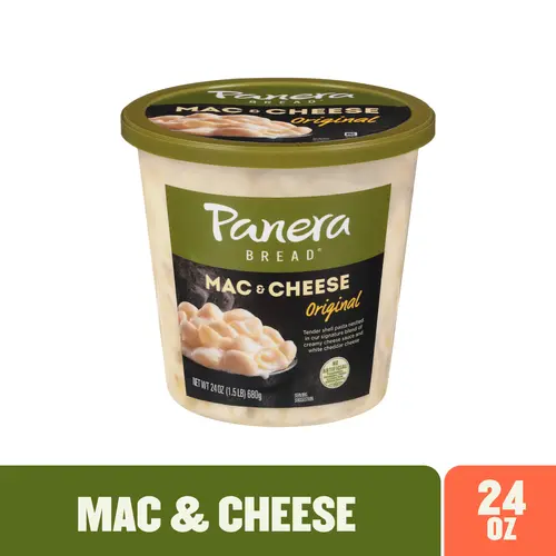 Panera Bread Vegetarian Ready-to-Heat Mac & Cheese, 24 oz Cup (Refrigerated)