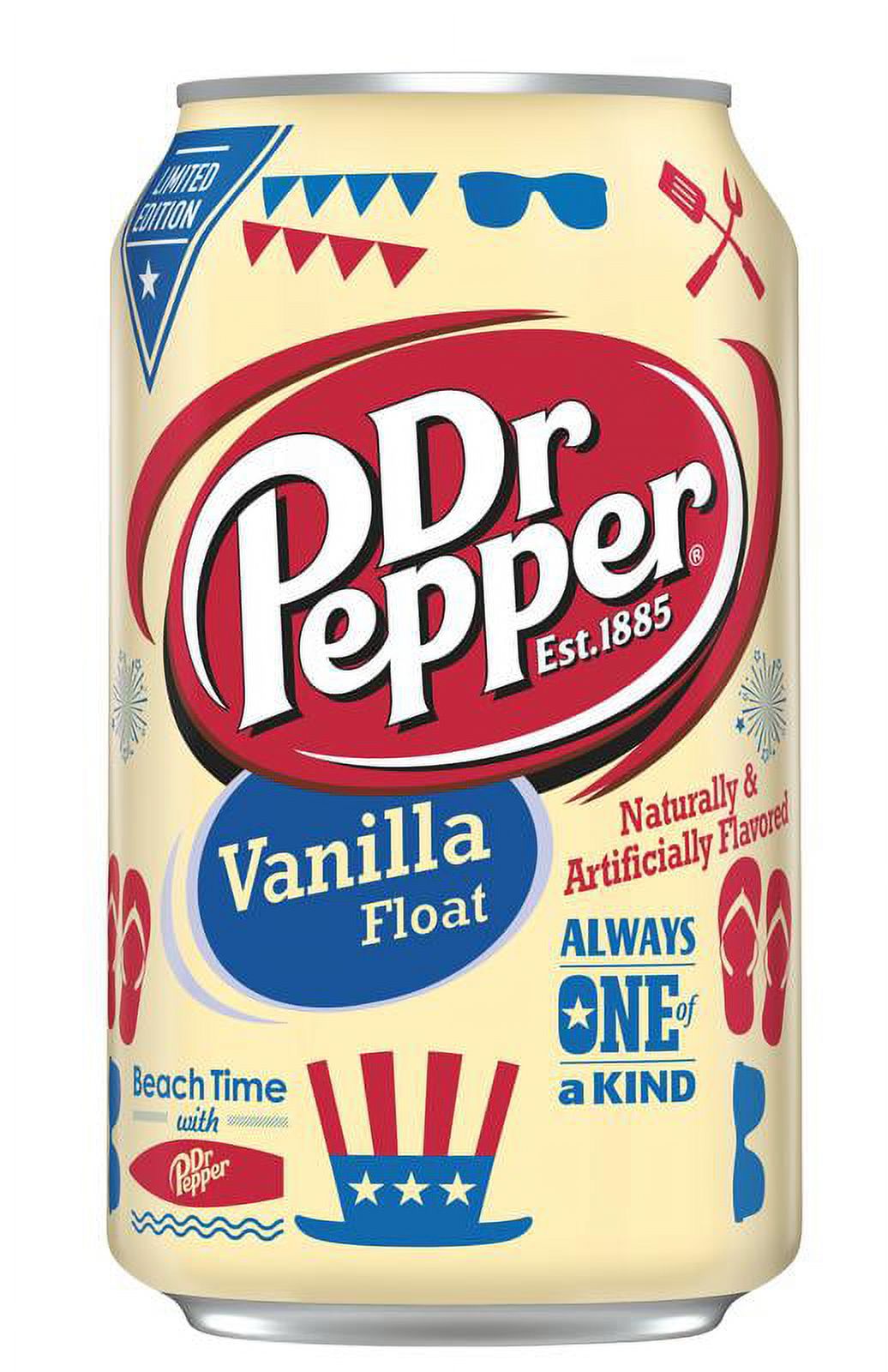 Dr Pepper Vanilla Float Soda, 12 Fl. Oz., 12 Count thumbnail 3