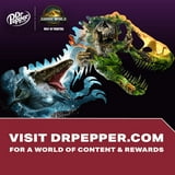 Dr Pepper Soda Pop, 12 fl oz, 12 Pack Cans, Jurassic World Rebirth Limited Edition thumbnail 4