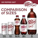 Diet Dr Pepper Soda Pop, 12 fl oz, 24 Pack Cans thumbnail 3