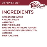Diet Dr Pepper Soda Pop, 12 fl oz, 24 Pack Cans thumbnail 4