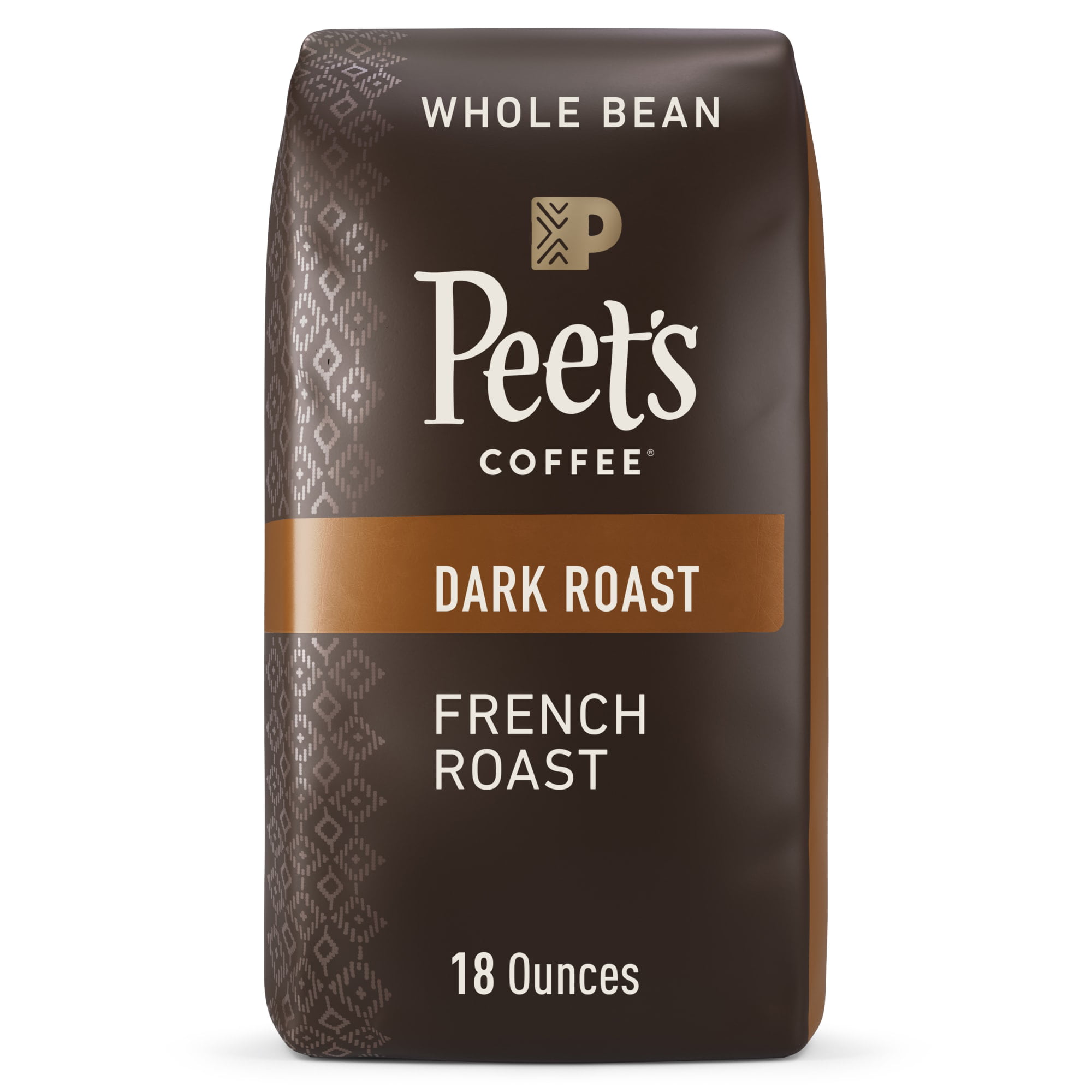 Peet's Coffee French Roast Premium Dark Roast Whole Bean Coffee, Arabica, 18 oz thumbnail 2