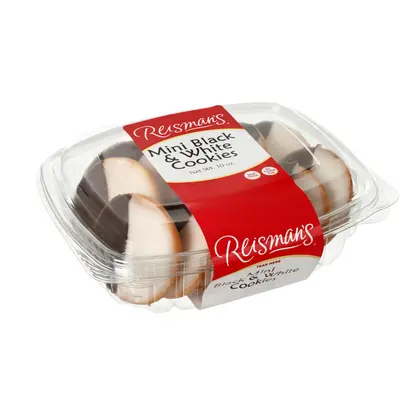 Reismans Mini Black and Whites Cookies 10pc thumbnail 2