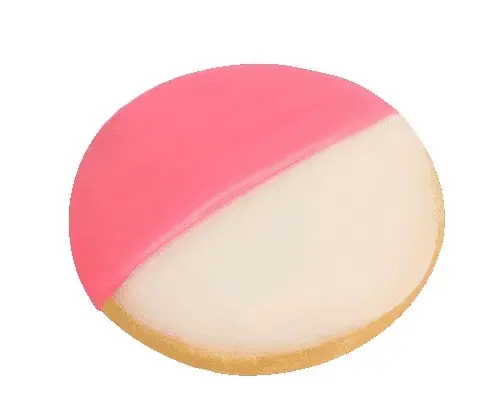 Reismans Mini Pink and White Cookies 10 pc