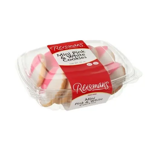 Reismans Mini Pink and White Cookies 10 pc thumbnail 2