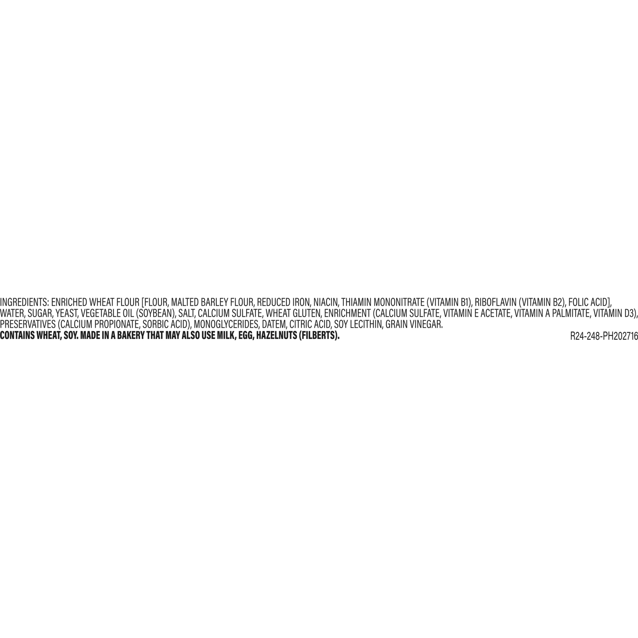 Nature's Harvest White Bread, Half Loaf, 12 oz, Bread, Bag thumbnail 3