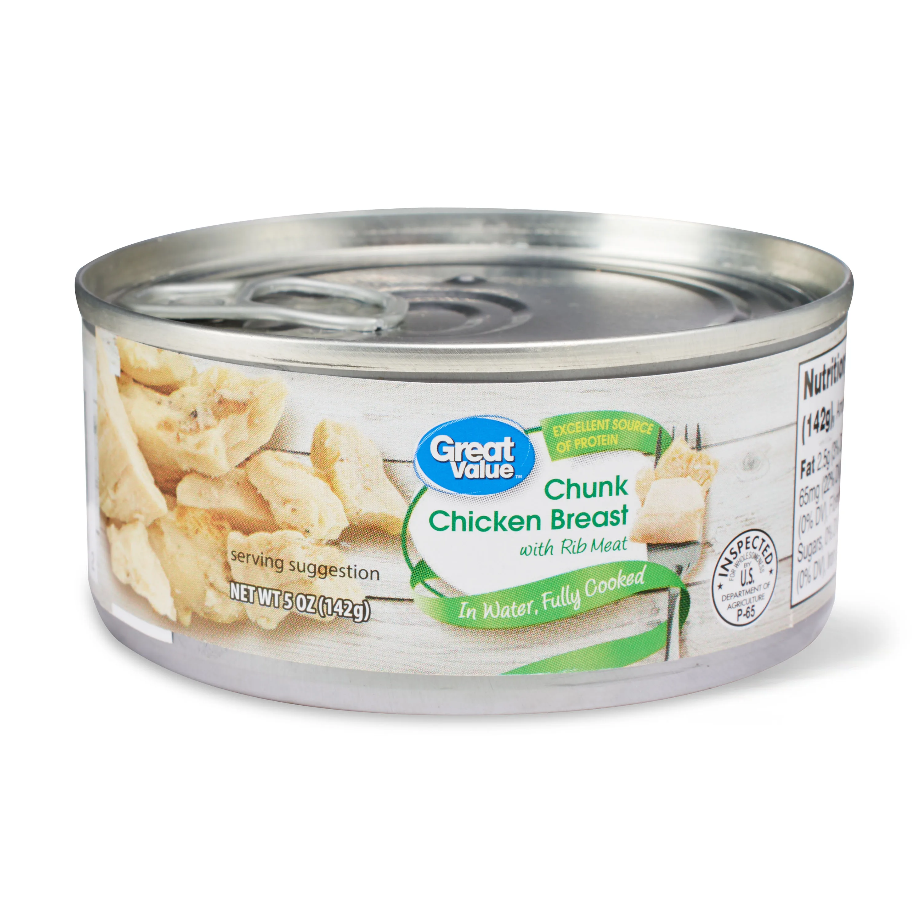 Great Value Chunk Chicken Breast, 5 Ounce Can