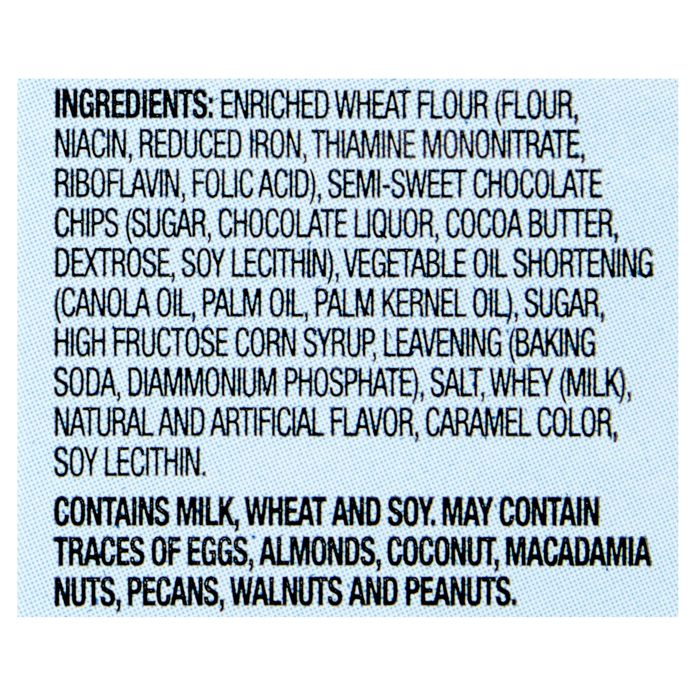 Great Value Classic Chippers Chocolate Chip Cookies, 13oz thumbnail 4