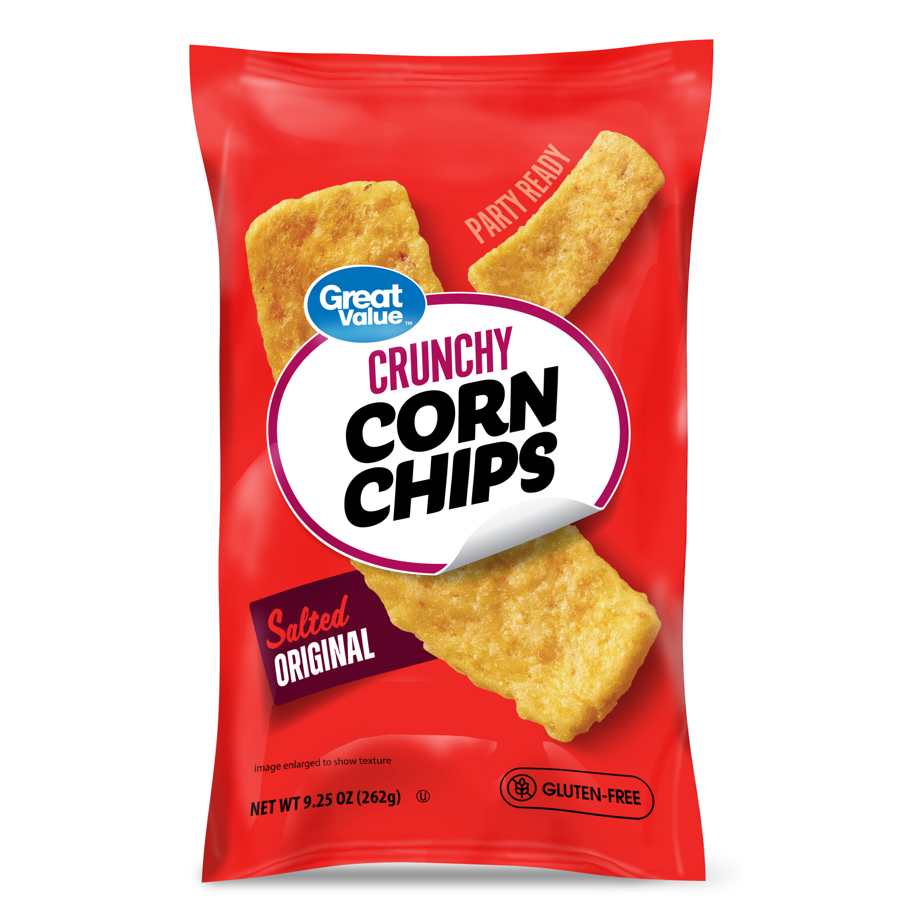 Great Value Original Corn Chips, 9.25 Ounce Bag