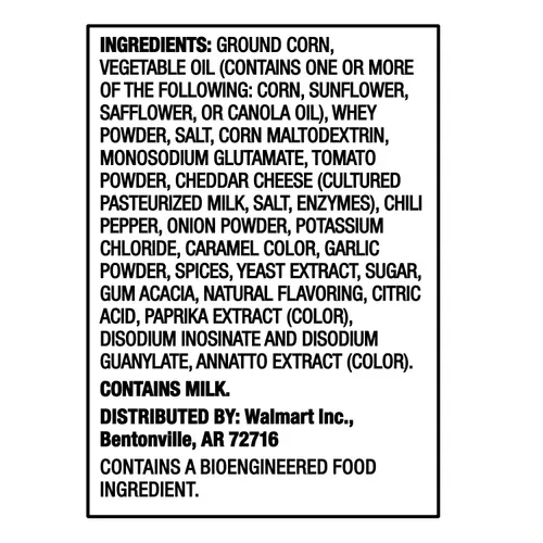 Great Value Chili Cheese Flavored Corn Chips, 9.25 oz Bag thumbnail 4