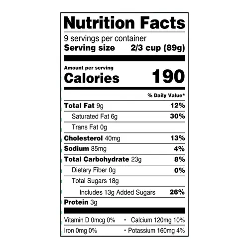 Great Value Homestyle Vanilla Flavored Ice Cream, 48 fl oz thumbnail 2