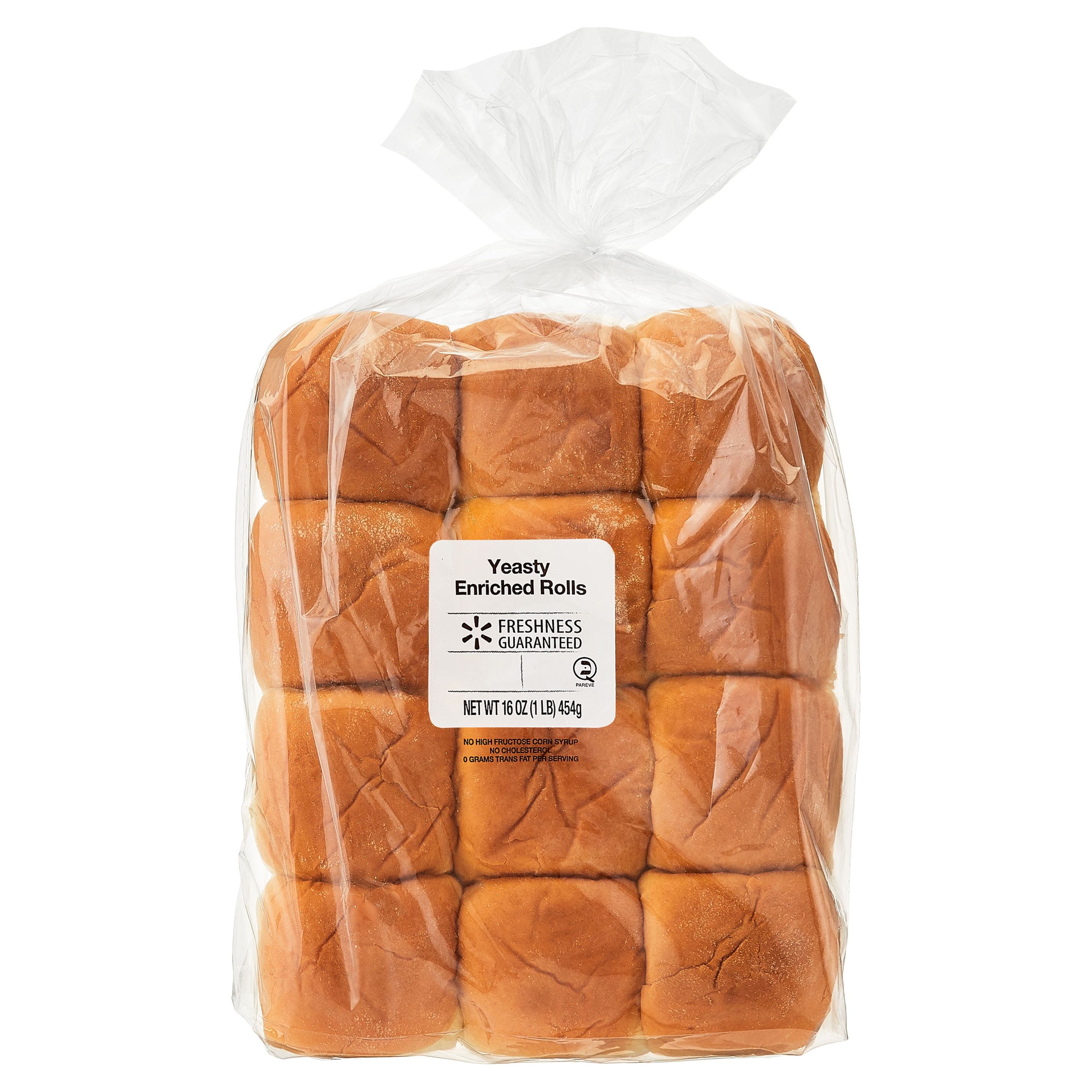 Freshness Guaranteed Yeasty Dinner Rolls, 16 oz, 12 Count (Regular)
